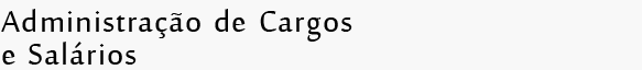 Administração de Cargos e Salários 